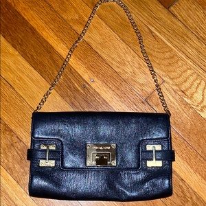 Michael Kors leather shoulder bag
